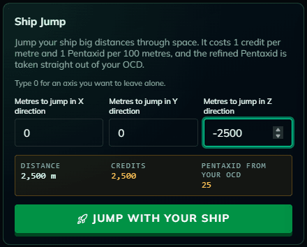 Ship Jump on HWS Connect