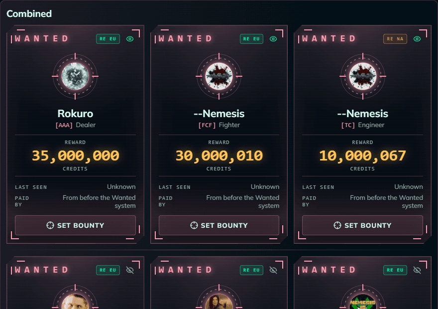 Steam profile pictures on Wanted posters