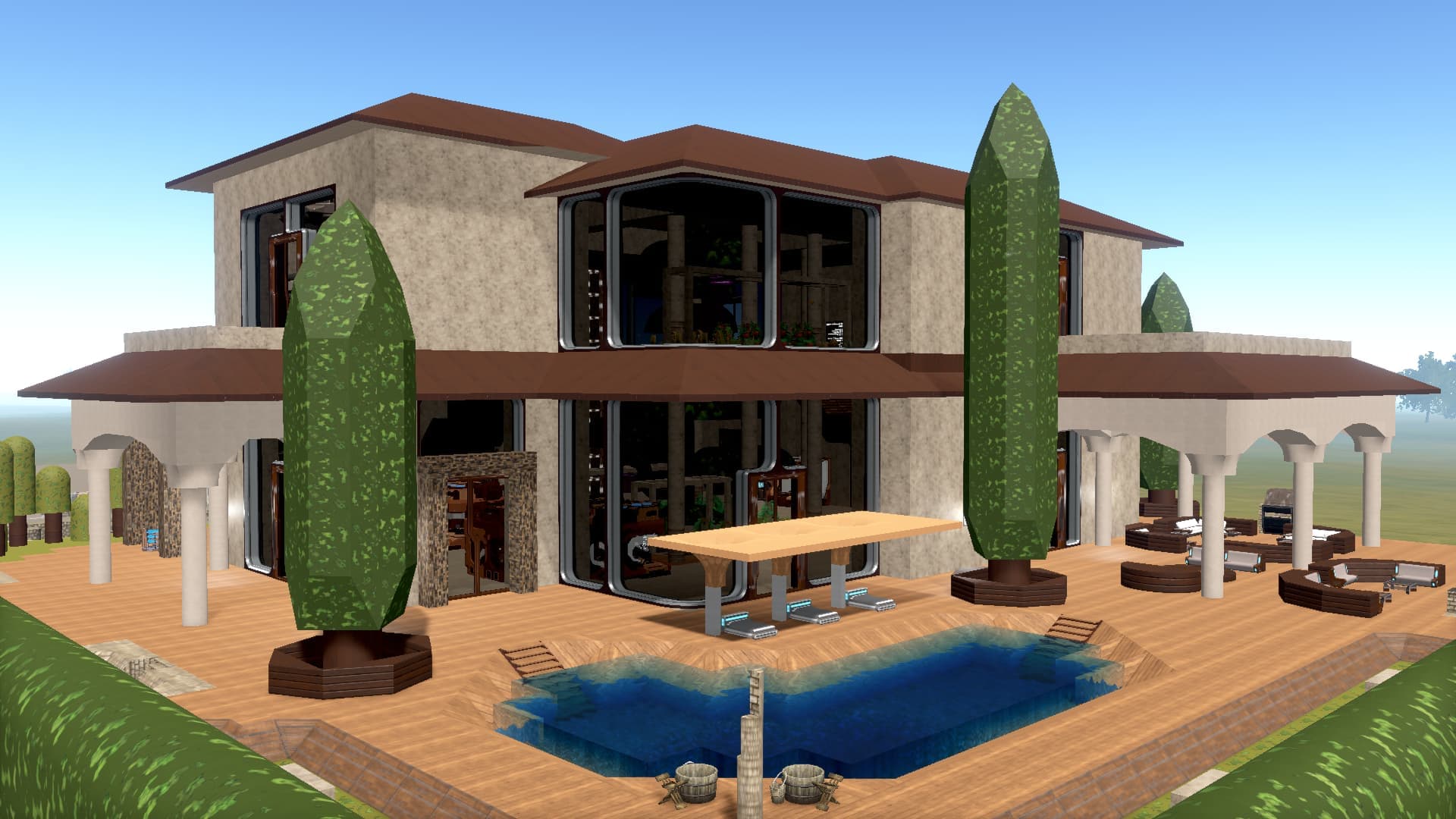 Residence Tuscany Outside Pool