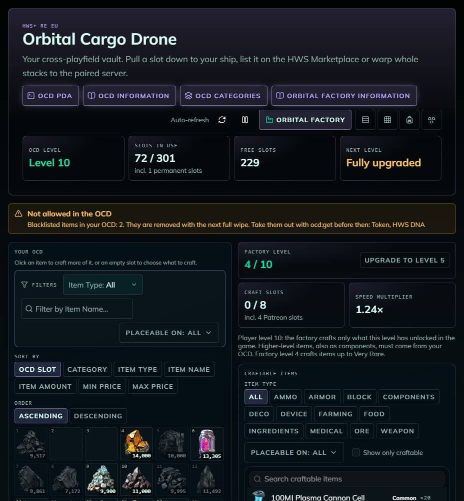 Orbital Factory